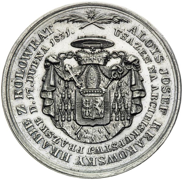 Strieborná medaila 1831 - averz