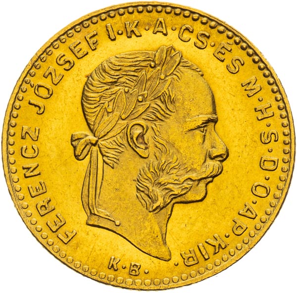 4 Zlatník 1885 - avers