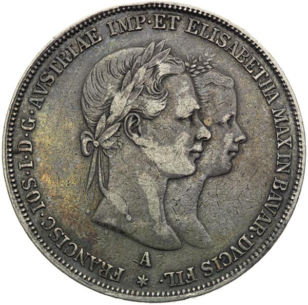 2 Zlatník 1854 - avers