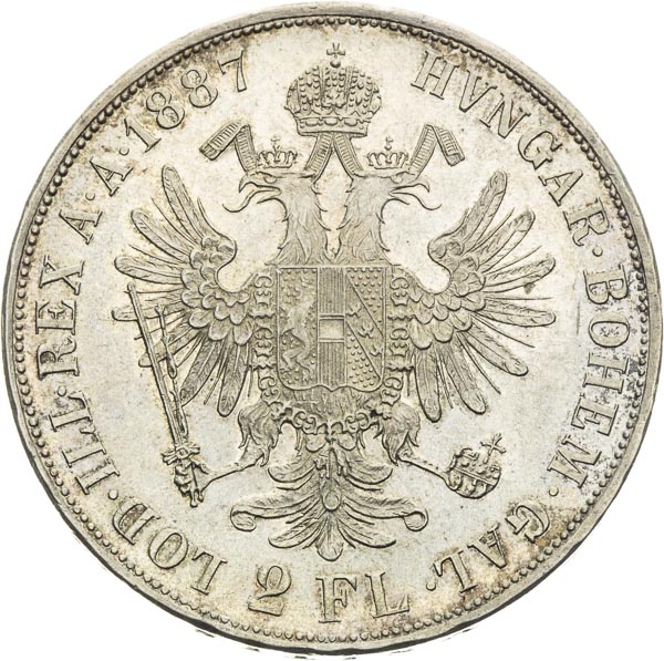 2 Zlatník 1887 - revers