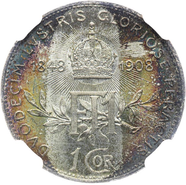 Corona 1908 - back