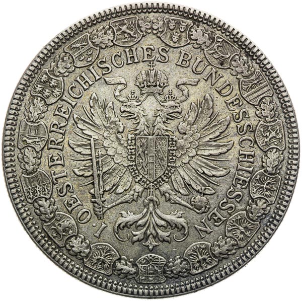 Strieborná medaila 1880 (2 Zlatník) - reverz