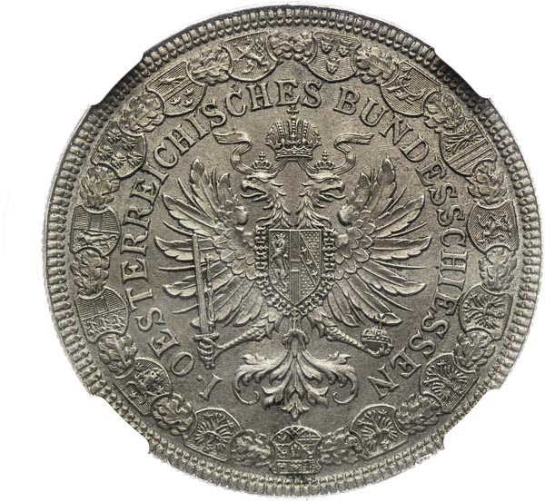Strieborná medaila 1880 (2 Zlatník) - reverz