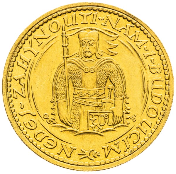 Dukát 1923 - avers