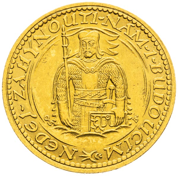 Dukát 1923 - avers