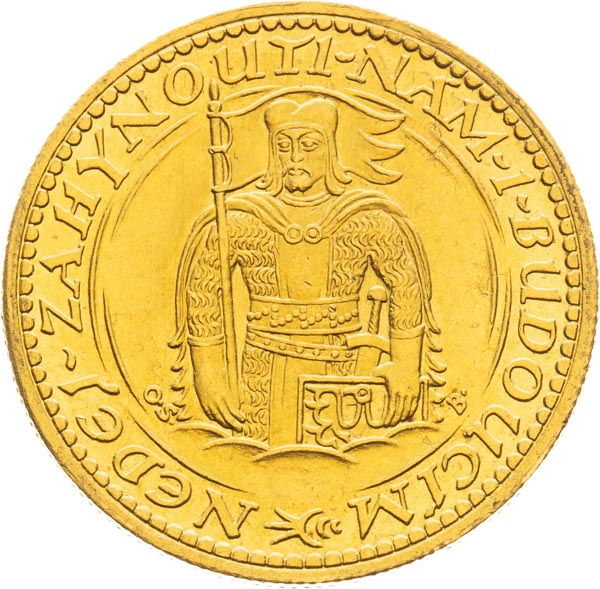 Dukát 1927 - avers