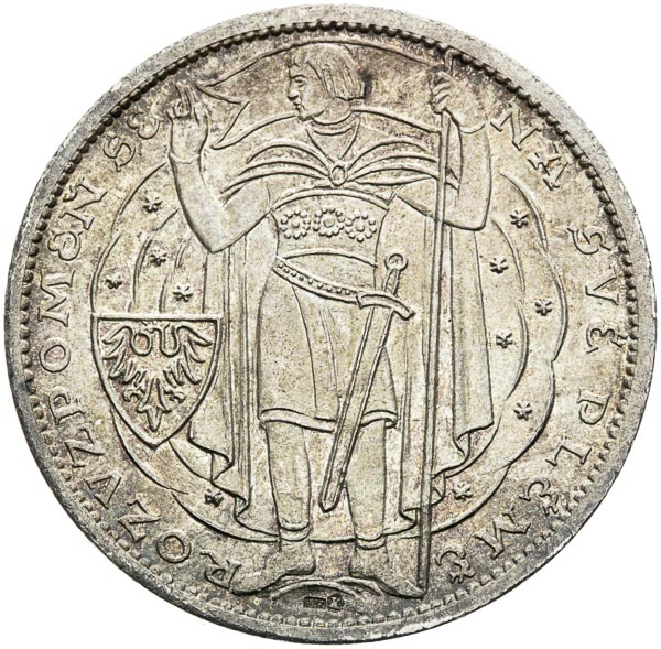 Silver medal 1929 - back