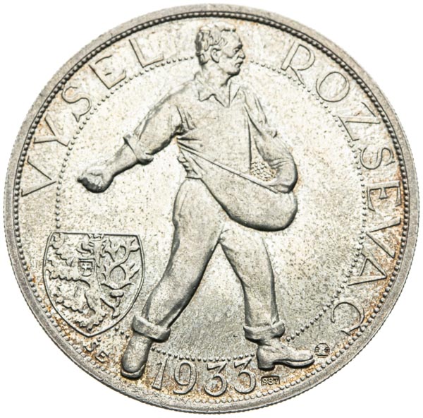 Silver medal 1933 - front
