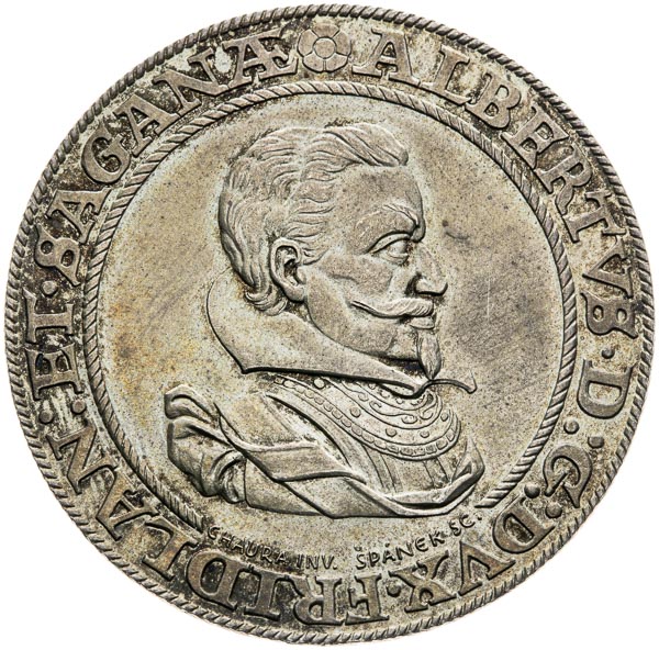 Silver medal 1934 (matte version) - front