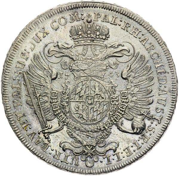 Tolar 1743 - revers