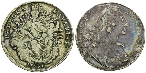 Tolar 1759, 1763 (2 ks) - revers