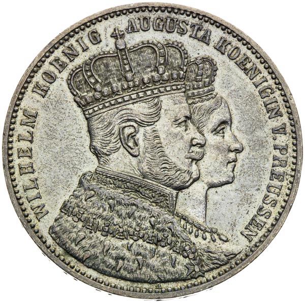 Korunovačný toliar 1861 - averz