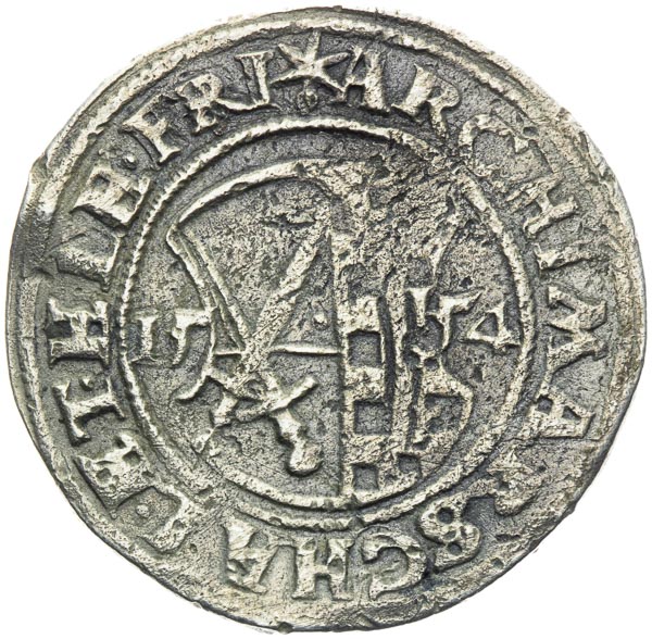1/4 Tolar 1554 - revers