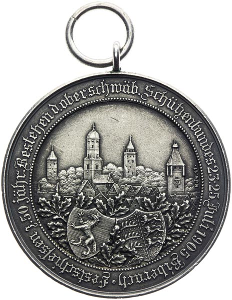 Silver medal 1905 - front