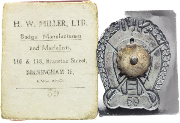 Pin SPO 1940 - back