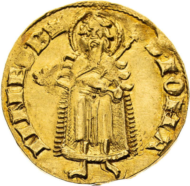 Dukát (1342-1353) - reverz