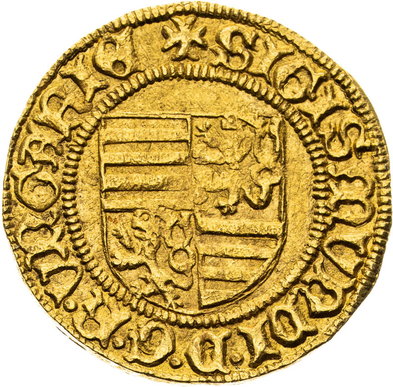 Dukát (1428-1429) - averz
