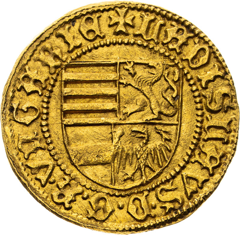 Dukát (1456) - averz
