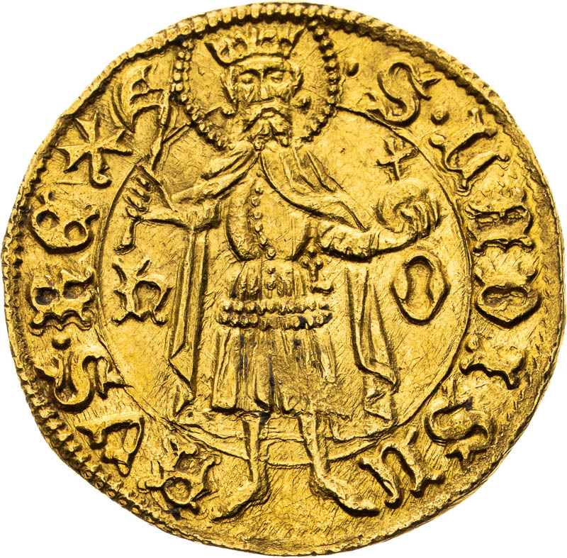 Dukát (1456) - reverz