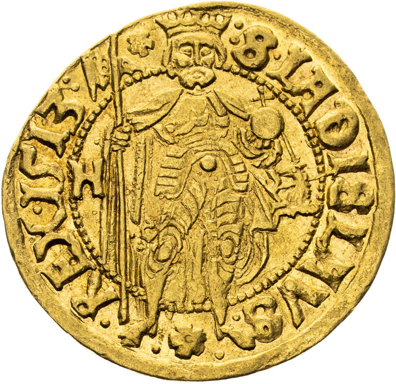 Dukát 1513 - reverz
