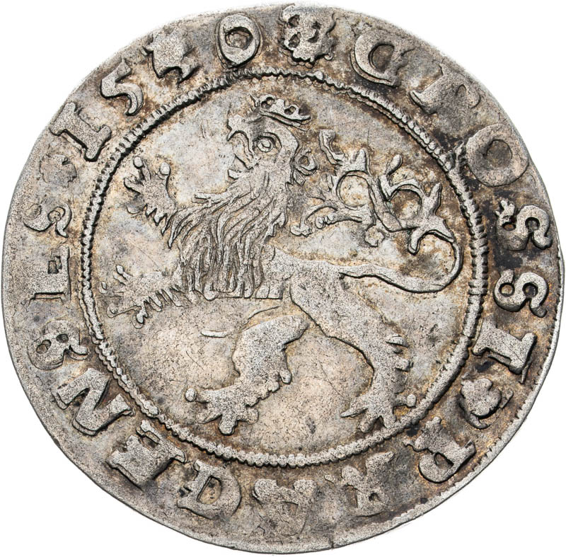 Prague Groschen 1540 - back