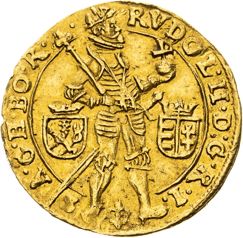 Dukát 1593 - averz