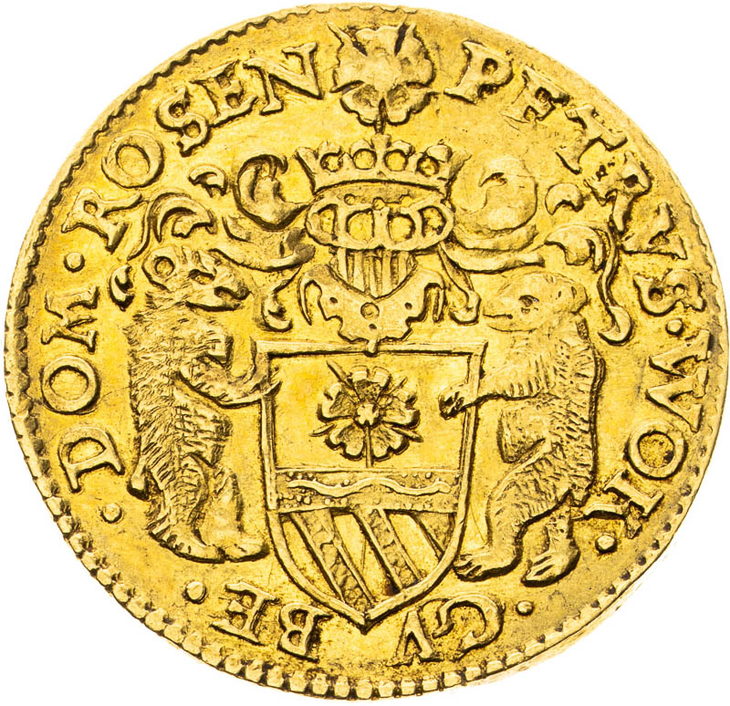 Dukát 1594 - averz