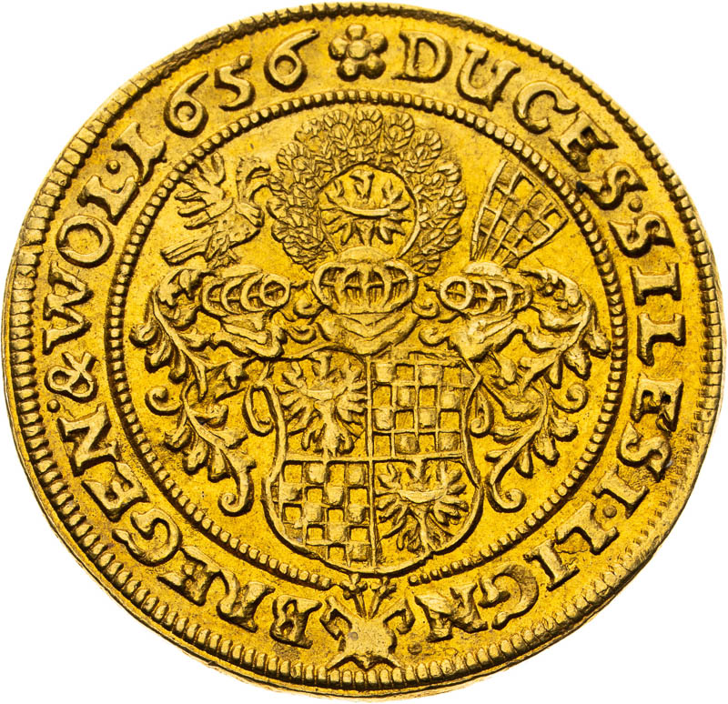 Dukát 1656 - reverz