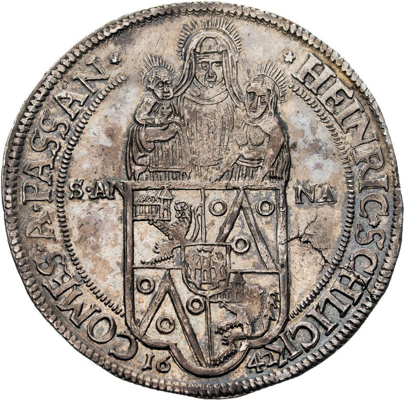Thaler 1642 - front