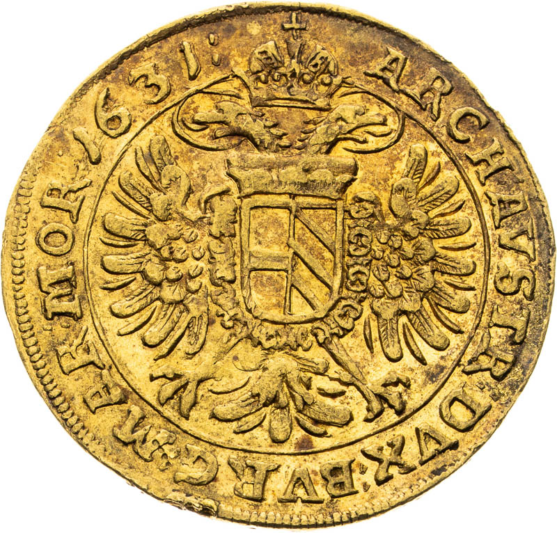 2 Dukát 1631 - reverz