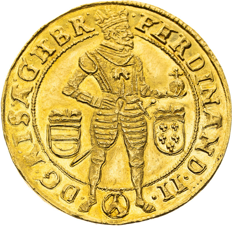 2 Dukát 1633 - averz