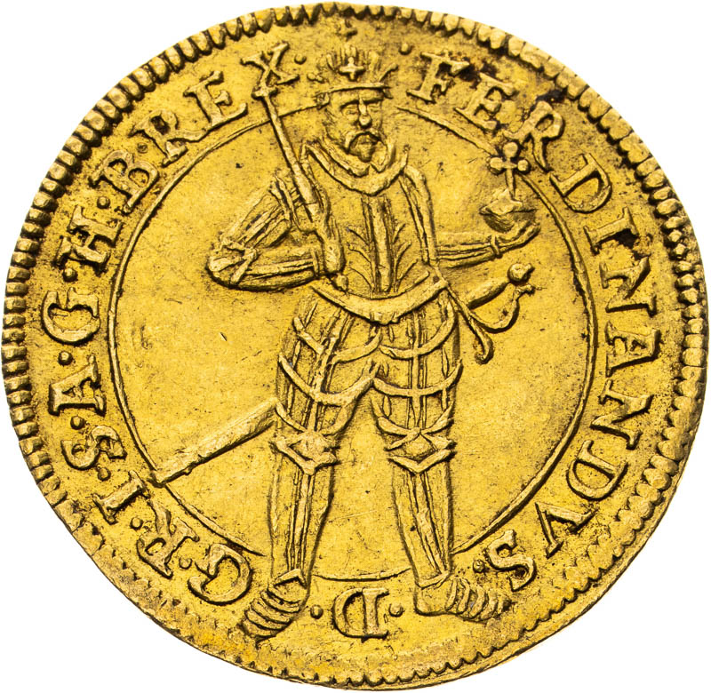 Dukát 1629 - averz