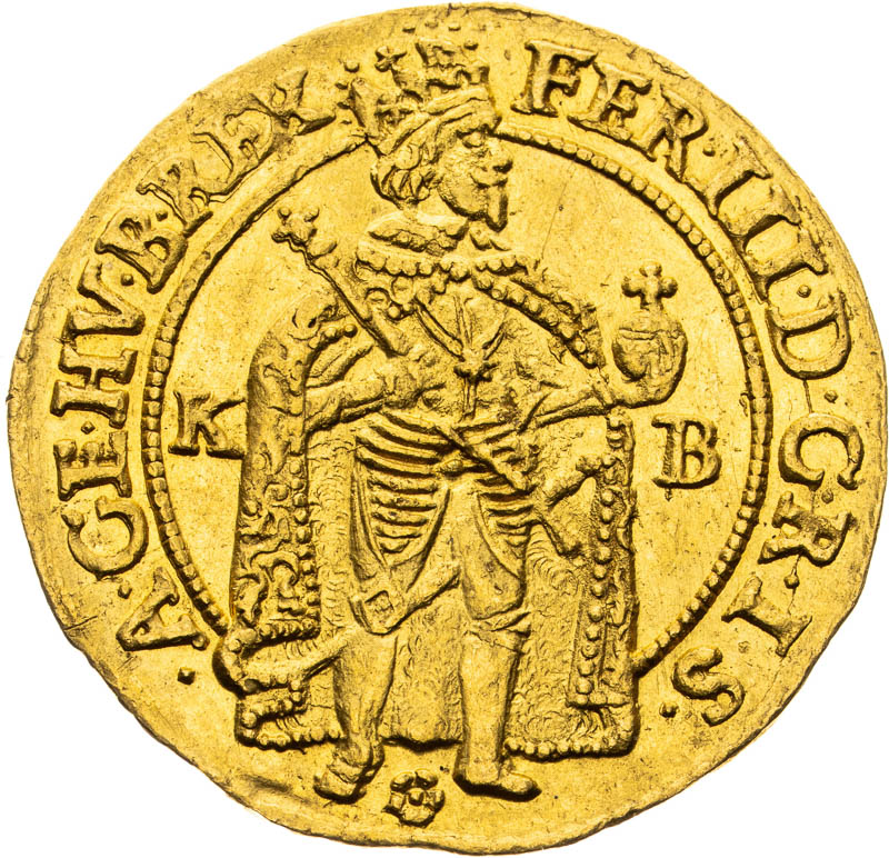 Dukát 1651 - averz