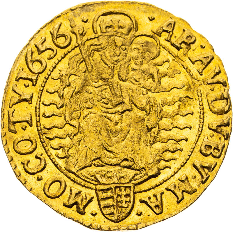 Dukát 1656 - reverz