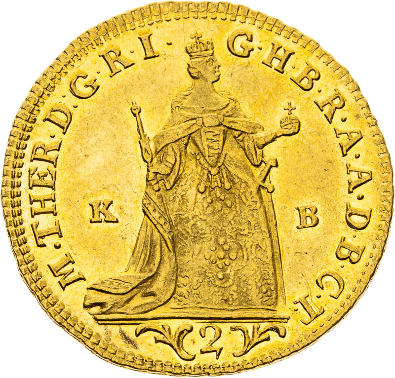2 Dukát 1765 - averz