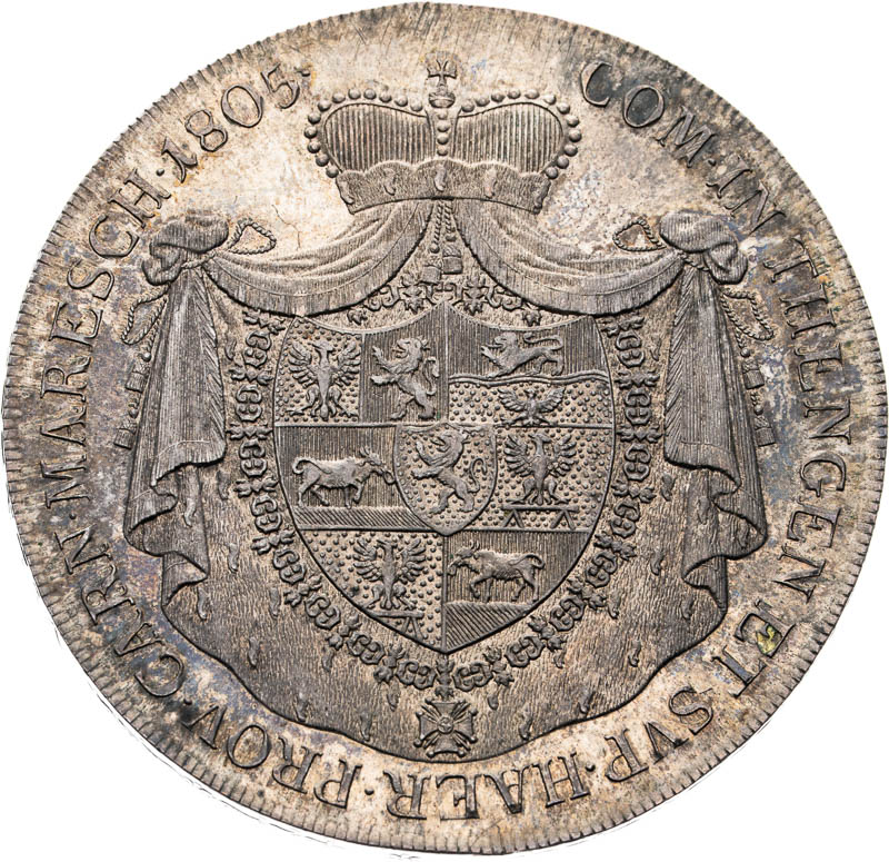 Thaler 1805 - back