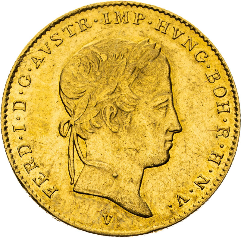 Dukát 1841 - averz