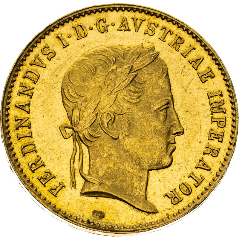 Zlatý žeton 1836 (1 1/2 Dukát) - averz