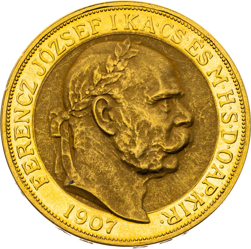 100 Korona 1907 - averz