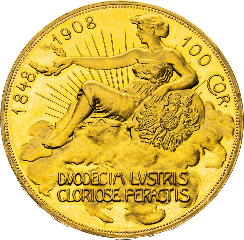 100 Korona 1908 - revers