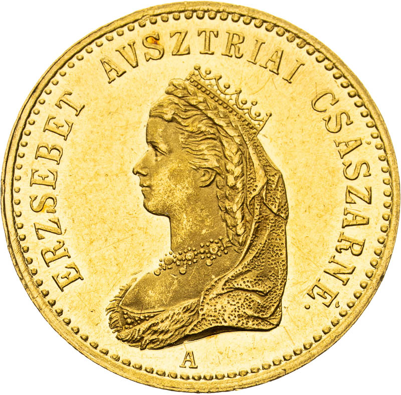 Zlatý žeton 1867 (Dukát) - averz
