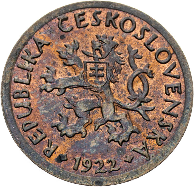 10 Heller 1922 (pattern strike) - front