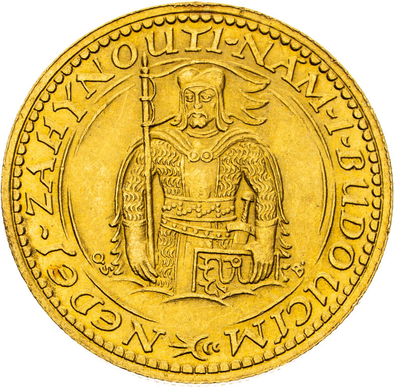 Dukát 1937 - averz
