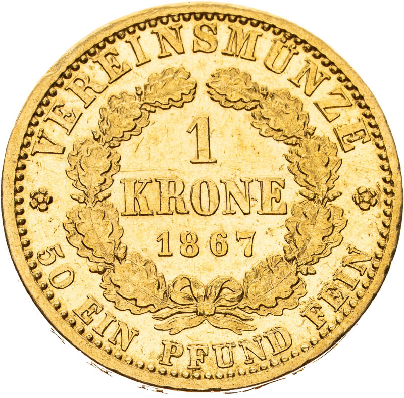 Federal Corona 1867 - back