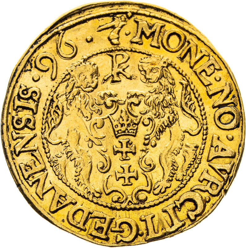 Ducat 1596 - back