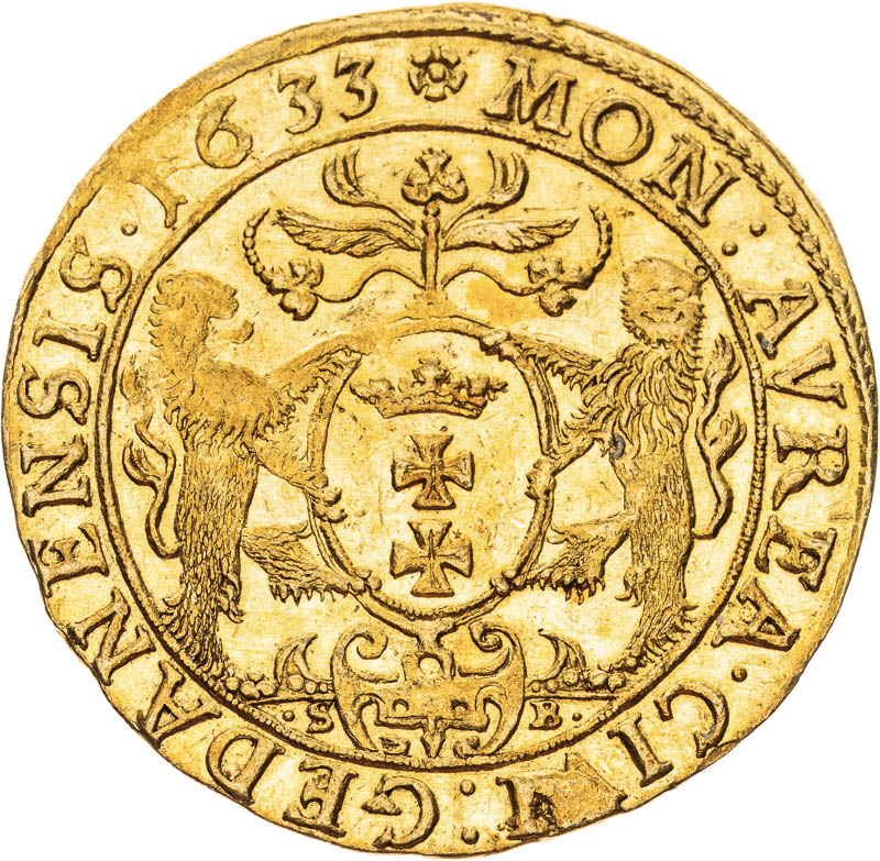 Ducat 1633 - back