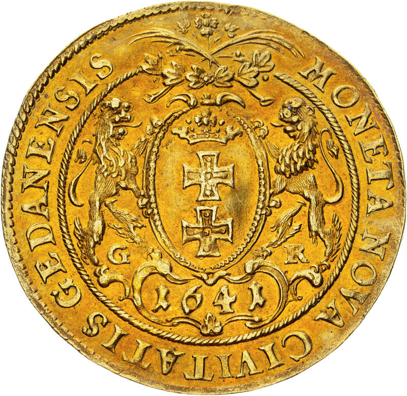 2 Ducats 1641 - back