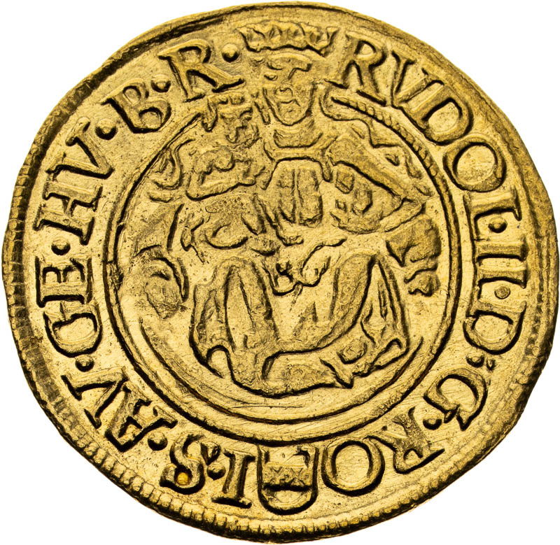 Dukát 1580 - averz