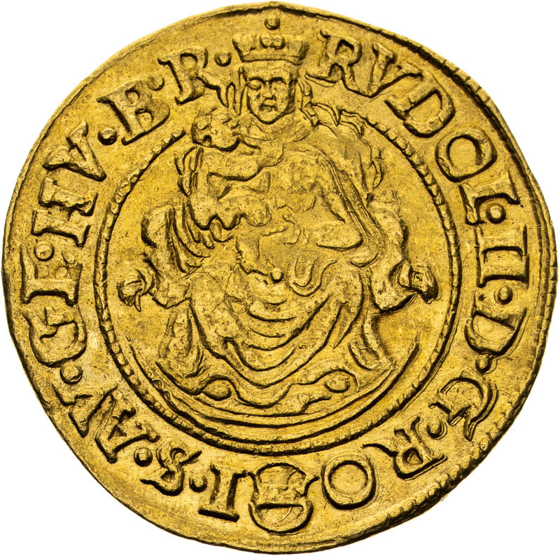 Dukát 1582 - averz