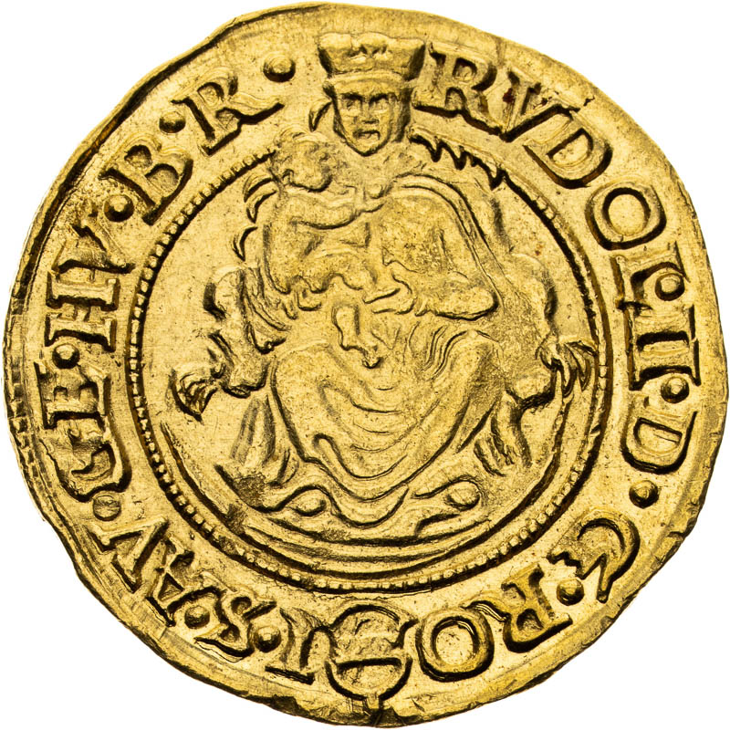 Dukát 1586 - averz